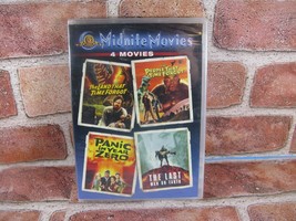Midnite Movies 4 Movies Land / People Time Forgot, Panic, Last Man DVD NEW - £14.81 GBP