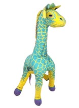 20&quot; Vintage 1992 Applause World Wildlife Fund Giraffe Stuffed Animal Plush Toy - £29.07 GBP