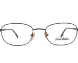 Brooks Brothers Eyeglasses Frames BB363 1135-S Brown Oval Wire Rim 50-19... - $69.91