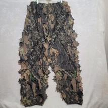Mossy Oak Leafy 3D Camo Hunting Pants Mens Size M/L Med-Large  - £38.61 GBP