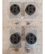 4  Qty Pass &amp; Seymour Legrand Dryer Receptacle  Flush Mounts 3P 4W 3864 ... - €46,38 EUR