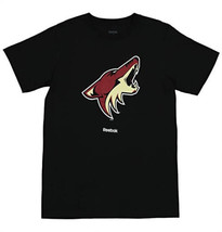 Reebok Men s Jersey Crest Tee Arizona Coyotes Short Sleeve T-Shirt, Black, Small - £7.90 GBP