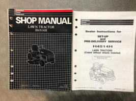 Honda Riding Lawn Mower H4514H Service Shop Manual Set OEM - £50.85 GBP