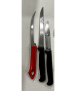 Vintage  Lot 3  Paring Peeler Tomato Knives Nuware QuiKut Thomas - $279.42 MXN