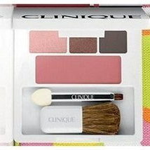 Primary image for Clinique Colour Surge Eye Shadow Trio / Strawberry Fudge Duo, Slate, New Clover