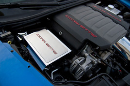 2014-2019 Corvette Stingray Fuse Box Cover - Corvette Font Carbon Fiber Colors - £121.88 GBP
