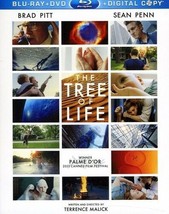 The Tree of Life (Three-Disc Blu-ray/DVD Combo + Digital Copy) DVDs - £4.96 GBP