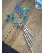 Peacock Wind Chime-Brand New-SHIPS N 24 HOURS - $938.59 MXN