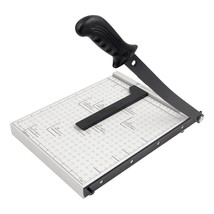 A4 Paper Cutter Stack Paper Trimmer Guillotine 12 Cutting Length With Safety Bla - £32.14 GBP