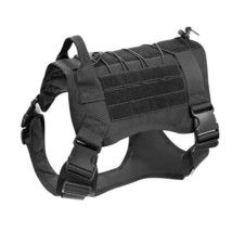 Tactical Dog Harness with Handle for Large Dogs Adjustable Military Dog ... - $15.90