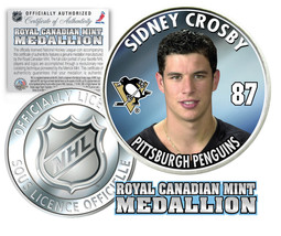 2005-06 SIDNEY CROSBY Royal Canadian Mint Medallion NHL *FIRST EVER* Roo... - $8.56
