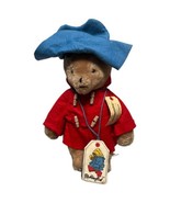 Vintage 1975 Eden Toys Paddington Bear 17&quot; Plush Red Coat Blue Hat Stuff... - $445.14 MXN