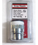 Snap Nipple-Style with Brass Aerator-Lasco -MPN-09-1951NL--Large Snap Co... - $167.06 MXN