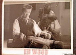TIM BURTON:DIR: JOHNNY DEPP (ED WOOD) ORIG, 1994 MOVIE LOBBY CARD LOT (C... - $222.75