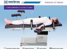 OPERATION THEATER TABLE 1201 BRANDED C-ARM COMPATIBLE FULLY ELECTRIC OT ... - £4,515.25 GBP