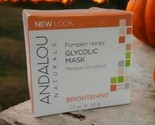 Glycolic Mask Pumpkin Honey 1.7 oz By Andalou Naturals - £12.02 GBP