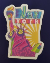 Multi Color New York Statue of Liberty Sticker - £3.21 GBP