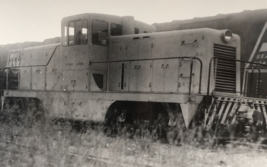 US Navy Railroad USN #65-00348 Locomotive Train B&amp;W Photo Charleston SC - £7.58 GBP