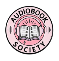 Audiobook Society Enamel Pin ♡ Pink Book Lover Badge ✩ Reader Aesthetic ... - $7.91
