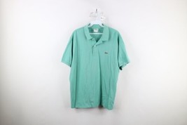 Lacoste Mens FR 6 US XL Croc Logo Collared Short Sleeve Tennis Golf Polo Shirt - £27.11 GBP