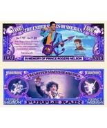 Prince Purple Rain 100 Pack Music Collectible Novelty 1 Million Dollar B... - £19.42 GBP