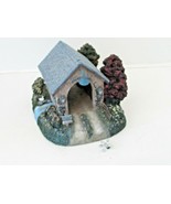 HAWTHORNE VILLAGE BLDG SEASIDE COVERED BRIDGE LTD ED #A2428 KINKADE LotD - $25.85 CAD
