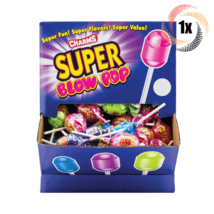 1x Box Charms Assorted Super Blow Pop Lollipops Candy | 100 Per Box | 7LB - $48.37