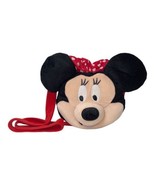 Disney Minnie Mouse Red Polka Dot Bow Plush Purse Handbag - $51.12 CAD