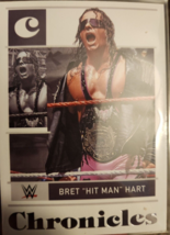 2022 WWE,WWF,WCW Legend Hall of Famer Bret The Hit Man Hart Panini Card#63 Buy.. - £2.31 GBP