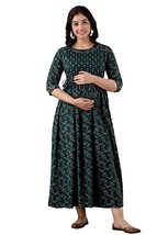 Attractive Pregnant / Maternity Women Kurti Gown Suit Easy baby Feeding ... - £27.80 GBP