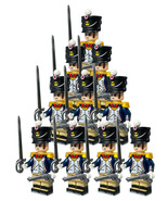 French Revolutionary Wars French Fusiliers Marins officers 10 Minifigure... - £14.94 GBP