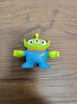 Disney Toy Story MINI Green Alien 1 3/4&quot; Fisher-Price Imaginext pizza planet - £3.92 GBP