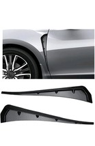 2PCS Car Fender Side Vents, Carbon Fiber Spoiler Body Decoration Cover, ... - $11.87