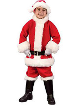 Rubie&#39;s Costume Co Flannel Child Santa Suit Costume - £80.86 GBP