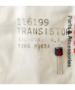 Silicon Transistor New Old Stock 116199 Type P2634 Vintage RCA #1 E22 - $368.02 MXN