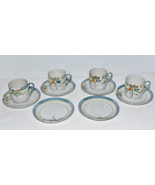 Antique Japanese Meiji China Demitasse Tea Set 10pcs Cups Saucers Made i... - £74.72 GBP