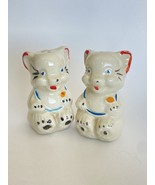 Royal Ware Teddy Bear 3” Salt &amp; Pepper Shakers Painted Vintage - €15,46 EUR