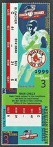 Boston Red Sox 1999 Division Series Alds Ticket - £3.92 GBP