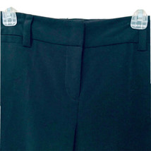 A. Byer Womens Jr. 11 Black Dress Faux Cuff Leg Slash Pockets Dress Capris - £13.54 GBP