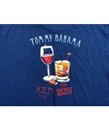 Tommy Bahama 1XLB Blue Heather Red Wine Dark Rum T-Shirt NEW NWT - $39.99