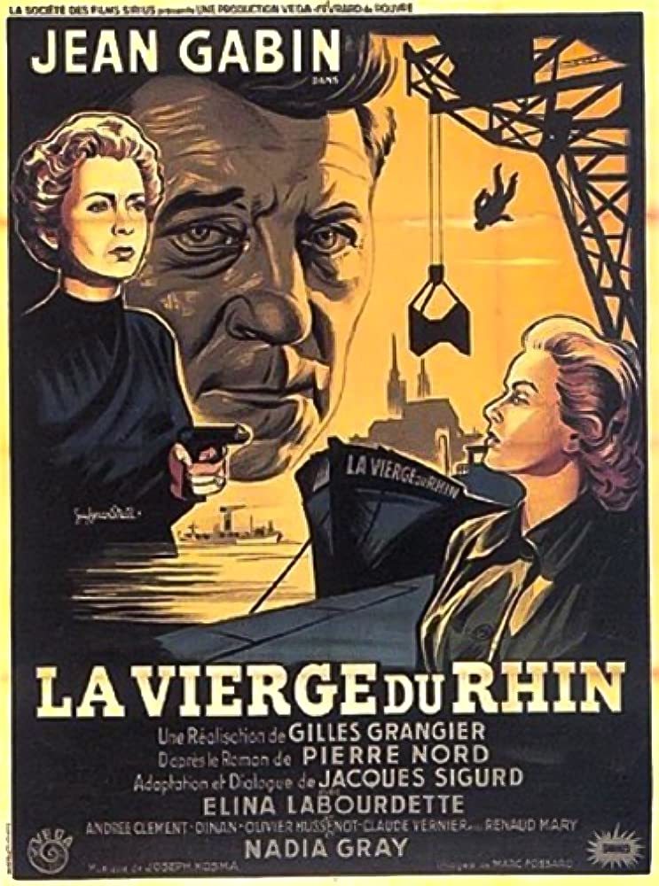 La Vierge Du Rhin 1953    - POSTER  - $3.00
