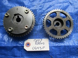 02-06 Acura RSX K20A3 camshaft cam gears set OEM engine K20A VTC gear 50... - £55.05 GBP