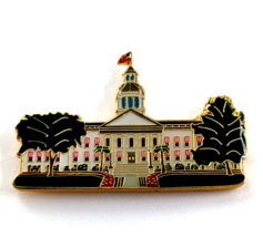 Florida State Historic Capitol Museum Tallahassee Enamel Lapel Pin Souve... - $14.99