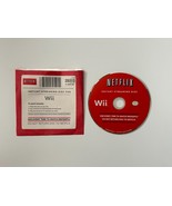 Netflix Streaming Disc Nintendo Wii Disc and Original Sleeve Holder Rare - £7.71 GBP