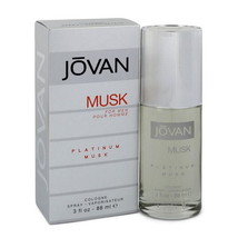 Jovan Platinum Musk 3 oz / 88 ml Men Cologne Spray - £24.40 GBP