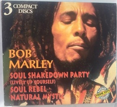Bob Marley: Soul Shakedown Party/Soul Rebel/Natural Mystic (used 3-disc CD set) - £18.85 GBP