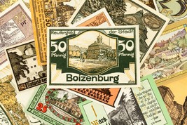 1920&#39;s Alemania Notgeld (Emergencia Dinero) 25pc-Malo Sooden, Boizenburg, - £76.37 GBP