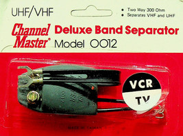Channel Master - Deluxe Band Separator - Model 0012 - UHF/VHF - NIB - $7.24
