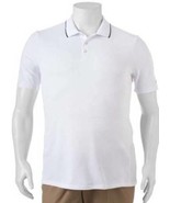 Mens Polo Big Tall Golf FILA White Short Sleeve Tru Dry Classic Shirt $4... - £15.92 GBP