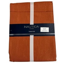 Nautica Tablecloth Bronze Metallic Oblong 60x84 Classic Formal Party Shi... - $436.30 MXN